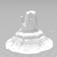 Small Scalable Mountains / Desert Dune Hills  3D Printing 184872