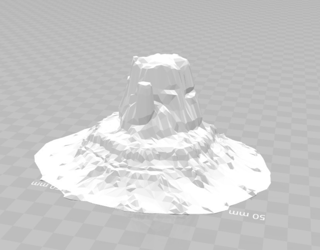 Scalable Mountains / Desert Dune Hills  3D Print 184874