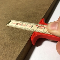 Small Ruler fence 3D Printing 184892