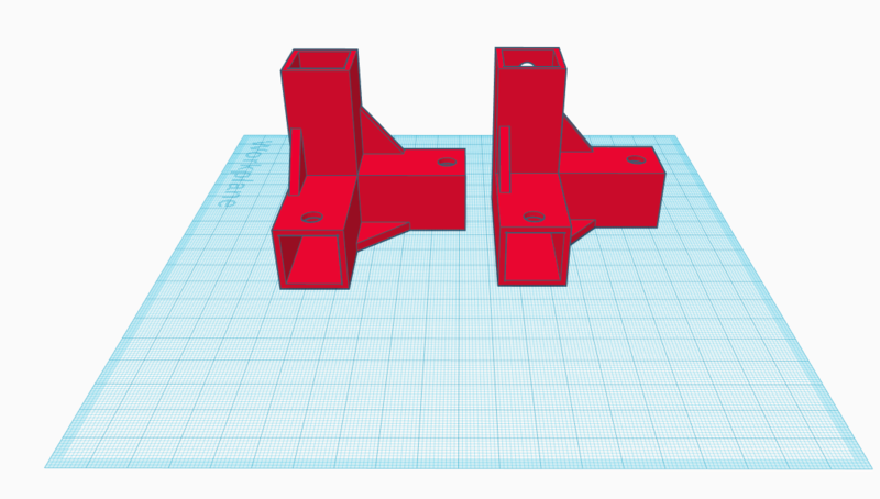 Angles for recycled 20mm square gazebo piping