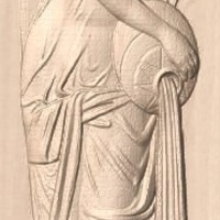  Statue women bas relief - Thumbnail 1
