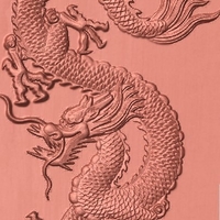 Small Dragon 3d bas-relief 3D Printing 185001