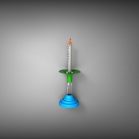 Design of a Molten Wax Holder using Solidworks - Thumbnail 1