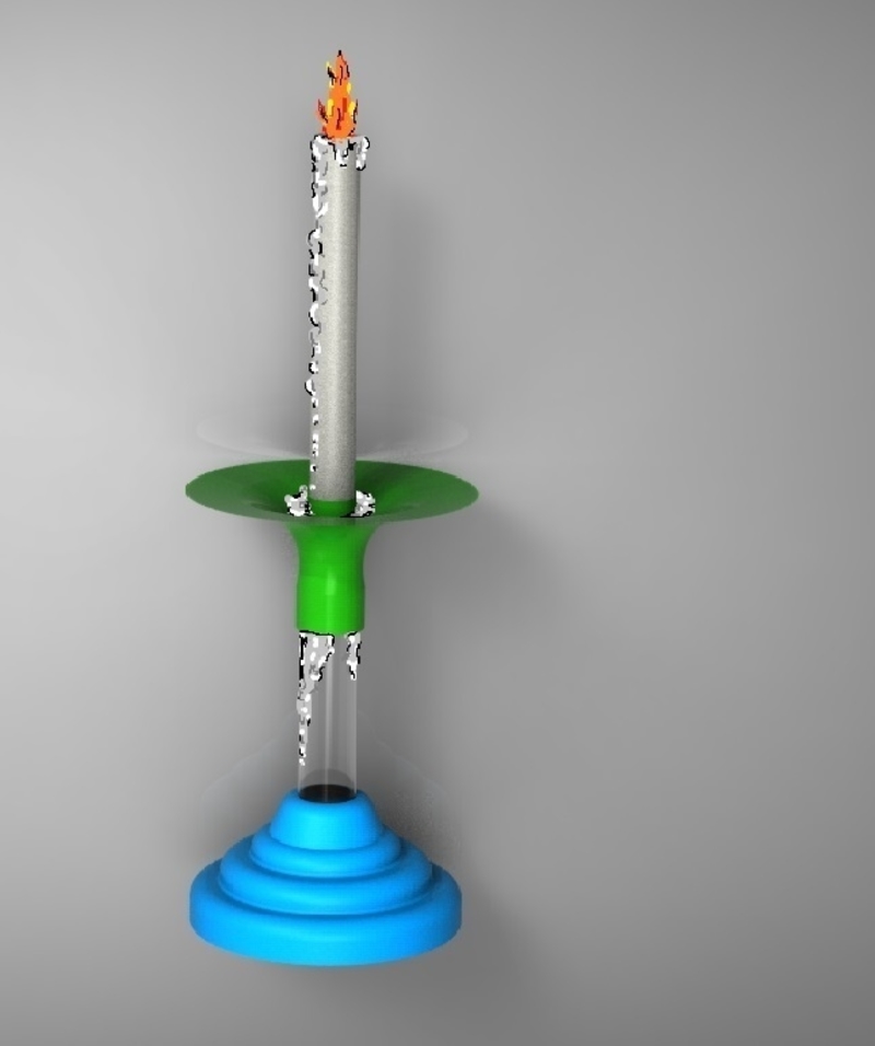 Design of a Molten Wax Holder using Solidworks