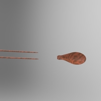 Design of a Spoon with Chopsticks combo using Solidworks - Thumbnail 2