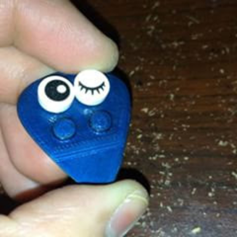 Lego Compatible Guitar Pick