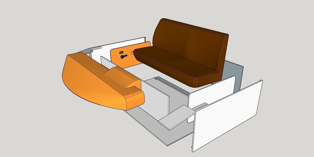 Coyote interior  3D Print 185238