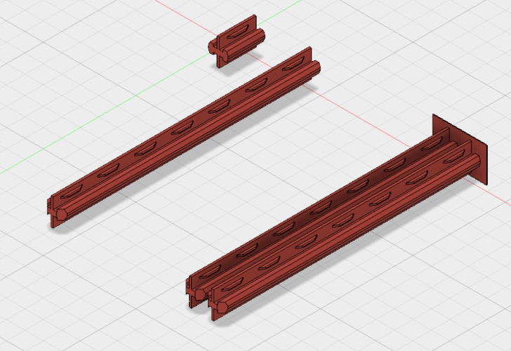 Open Beam  Slider bar and Gripper 3D Print 185380