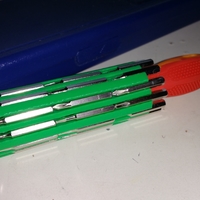 compact size screw driver and bits holder - Thumbnail 2