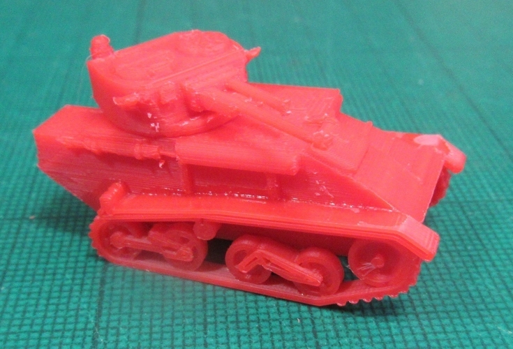 Mark VIC light tank 1/100 scale 3D Print 185472