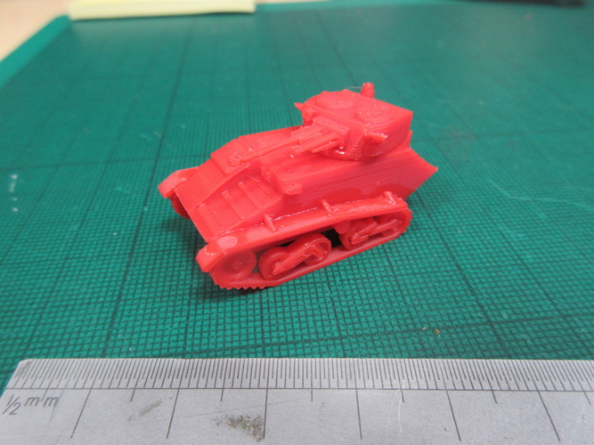 Mark VIC light tank 1/100 scale 3D Print 185475