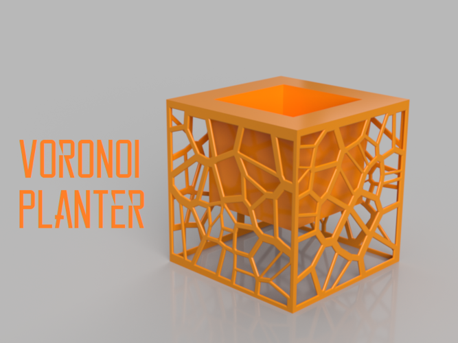Voronoi Planter 3D Print 185490