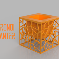 Small Voronoi Planter 3D Printing 185490