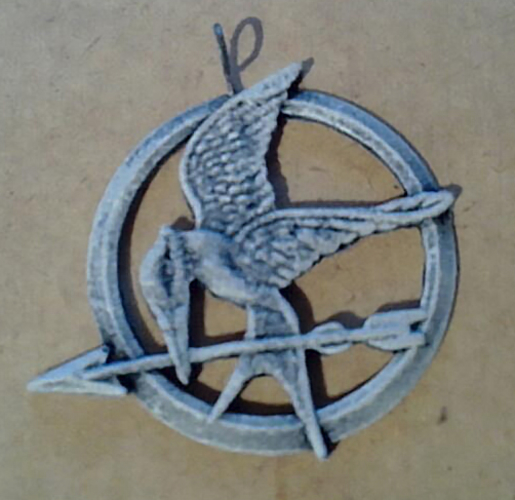 Mockingjay Medal 3D Print 185535