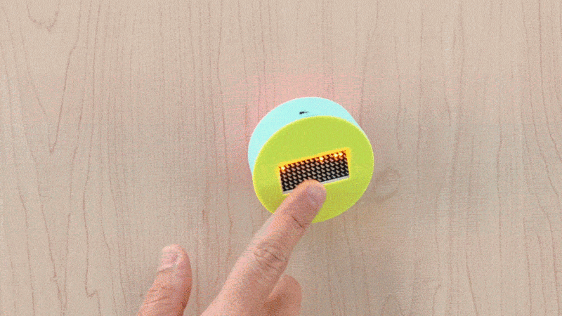 Animated LED Sand Physics Toy