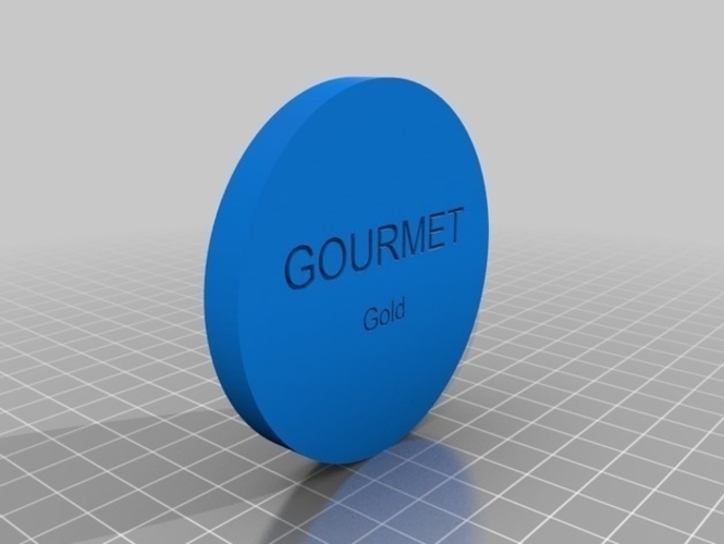 Cover for cat food can - Gourmet 3D Print 185741