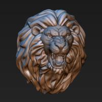 Lion head - Thumbnail 3