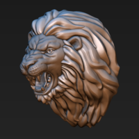 Lion head - Thumbnail 10