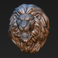 Lion head - Thumbnail 11