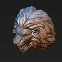 Lion head - Thumbnail 12
