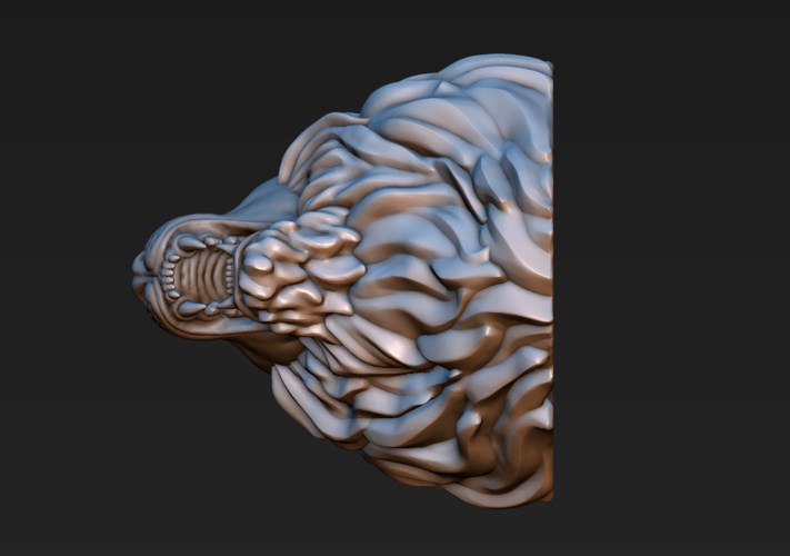 Lion head 3D Print 185764