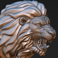 Lion head - Thumbnail 15