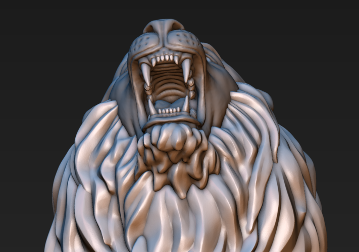 Lion head 3D Print 185768