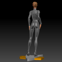 Star Trek Seven of Nine figurine. Jeri Ryan. - Thumbnail 18