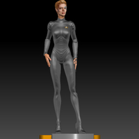 Star Trek Seven of Nine figurine. Jeri Ryan. - Thumbnail 21