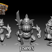 Rocket Pig Games Fish Man - Thumbnail 1