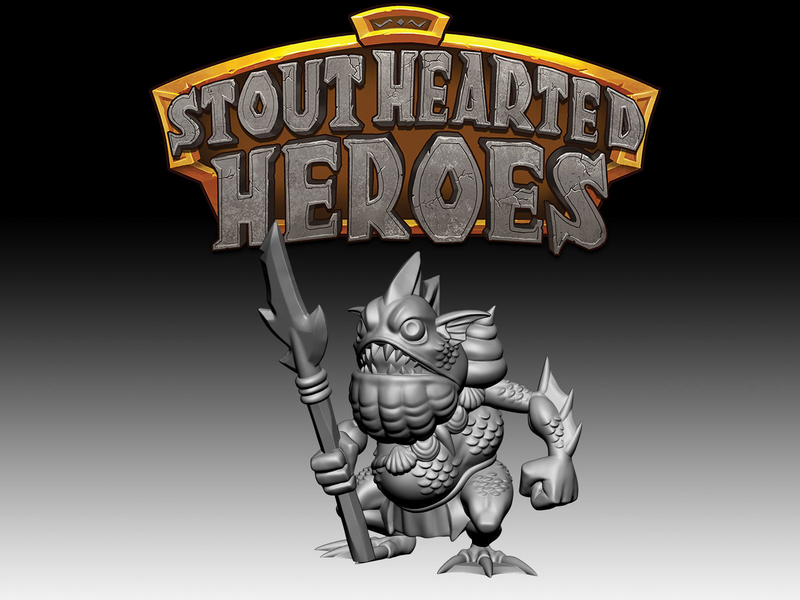 Rocket Pig Games Fish Man