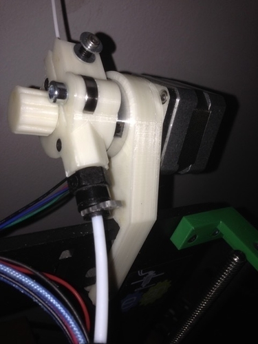 Hephestos frame mount for geared nema17 stepper