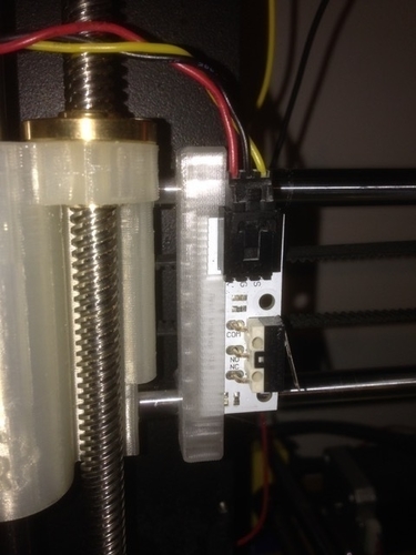 X endstop holder for Prusa i3