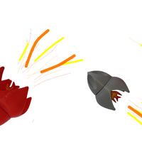Rocket Corn Holders - Thumbnail 3