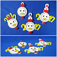  2017 HAPPY CHINESE NEW YEAR-YEAR OF The Rooster Keychain - Thumbnail 11