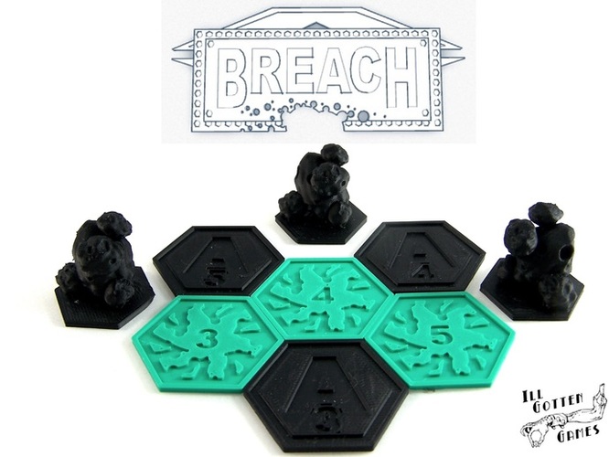 Breach Space Hazards 3D Print 1861