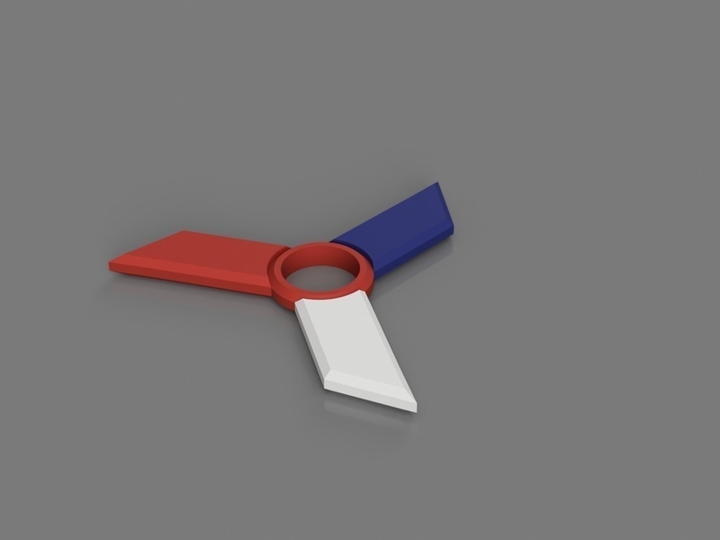 Multi Color Fidget Spinner