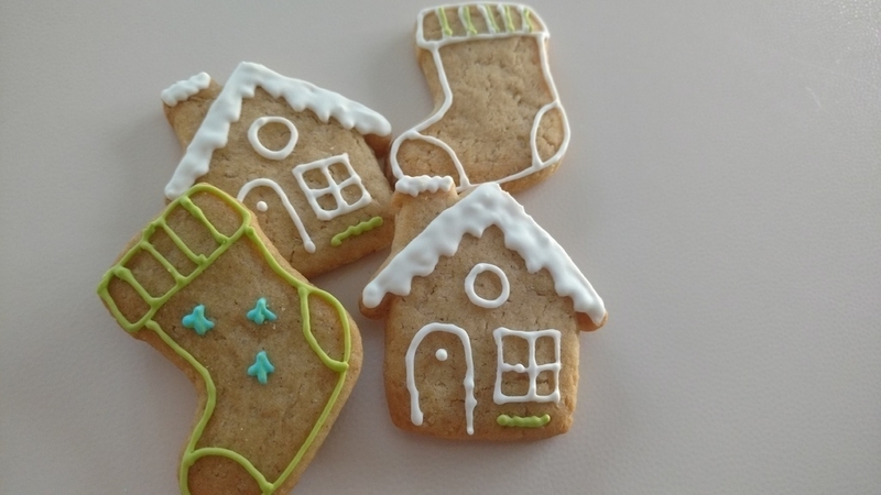 Christmas stocking cookie cutter