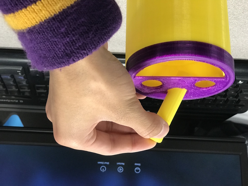 Bottle , cap , and pins ( Parmesan Bottle or ECI Toy!)