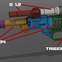 de-10 blaster pistol - Thumbnail 1