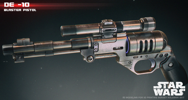 de-10 blaster pistol