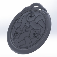 The Brave - Merida Queen Elinor medallion / necklace - Thumbnail 3