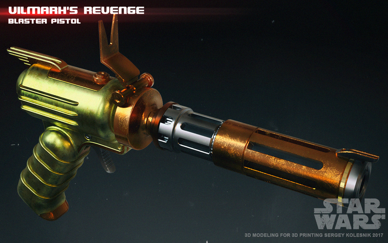 Vilmarhs Revenge blaster pistol