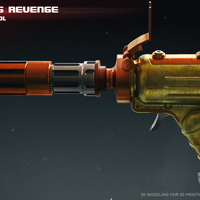 Vilmarhs Revenge blaster pistol - Thumbnail 2