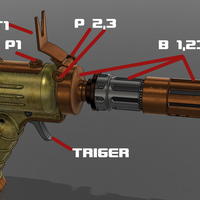 Vilmarhs Revenge blaster pistol - Thumbnail 4