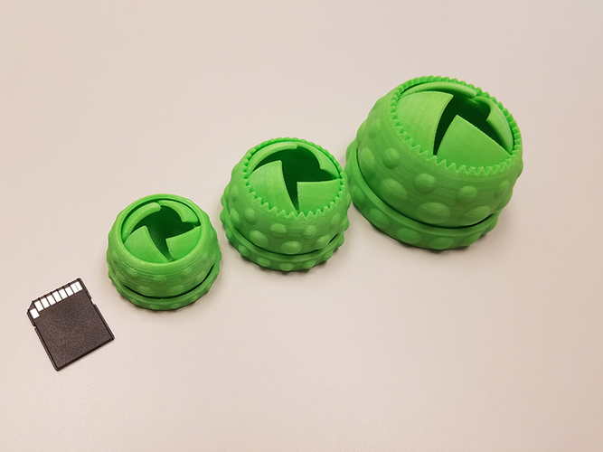 3D Printed Mechanical Dome Box Print-In-Place by Frank26080115 |