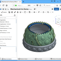 Mechanical Iris Dome Box Print-In-Place - Thumbnail 4