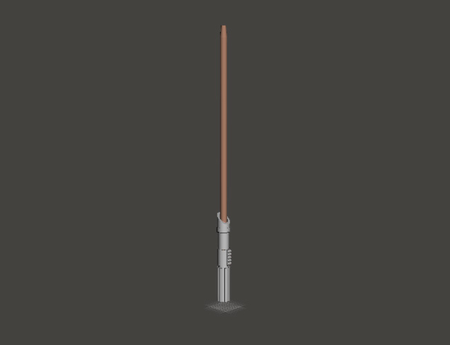 Lightsaber for toy figures. 3D Print 186407