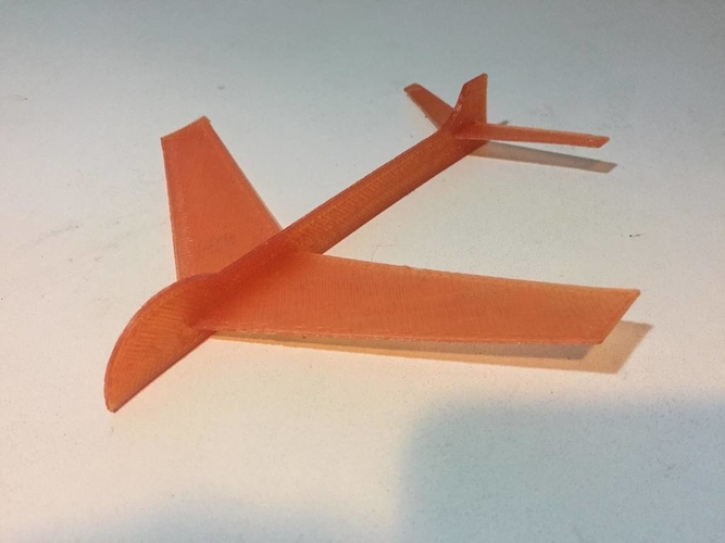 Plane Design V2 (3parts) - fast 3D Print 186425