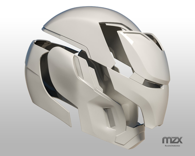 Iron Man Mark 50 Infinity War helmet 3D Print 186491